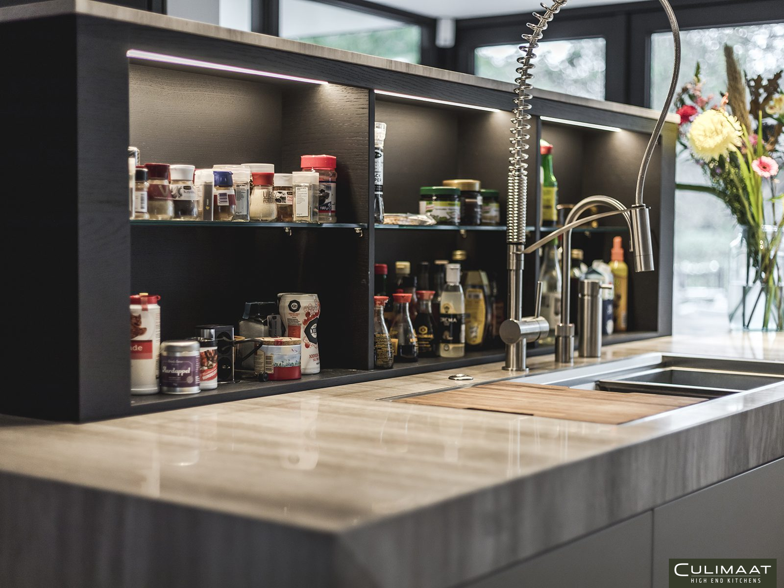 Keuken inspiratie, culimaat, U vorm, keukenopstelling, exclusieve keuken 