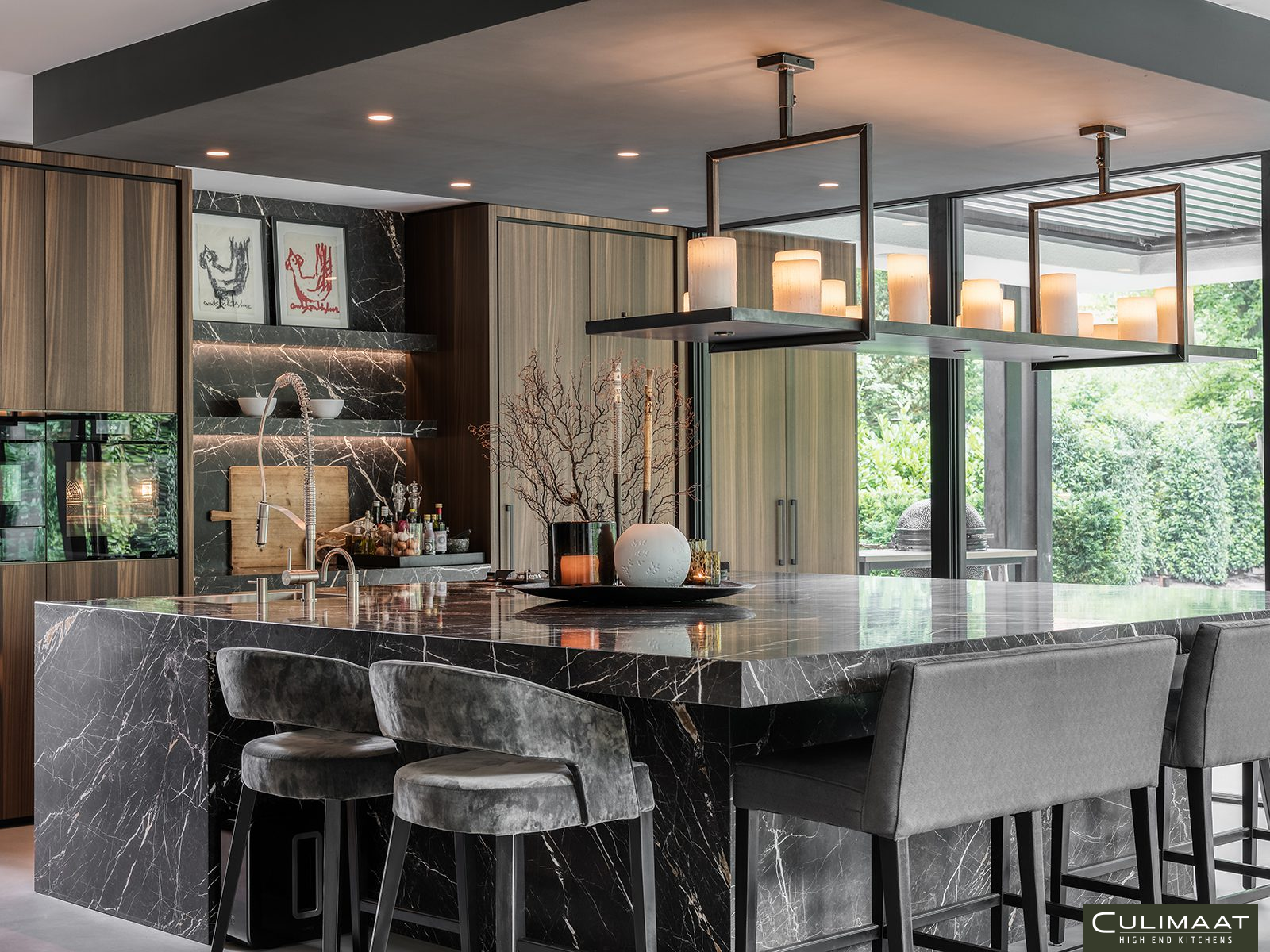 Keuken inspiratie, culimaat, U vorm, keukenopstelling, exclusieve keuken 
