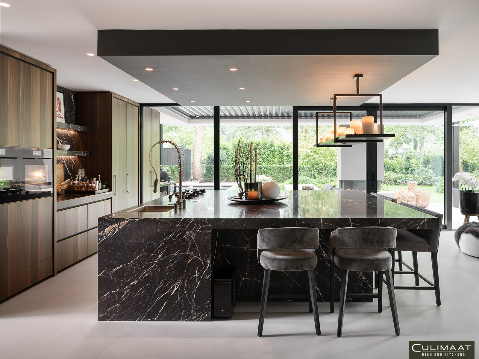 Keuken inspiratie, culimaat, U vorm, keukenopstelling, exclusieve keuken 