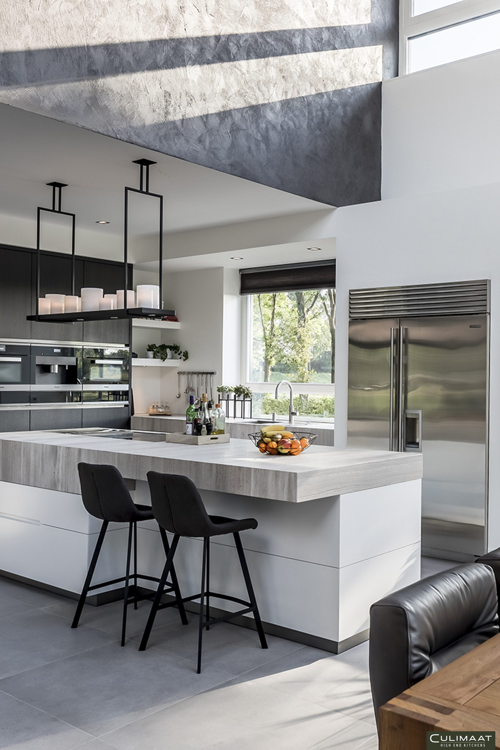Keuken inspiratie, culimaat, U vorm, keukenopstelling, exclusieve keuken 