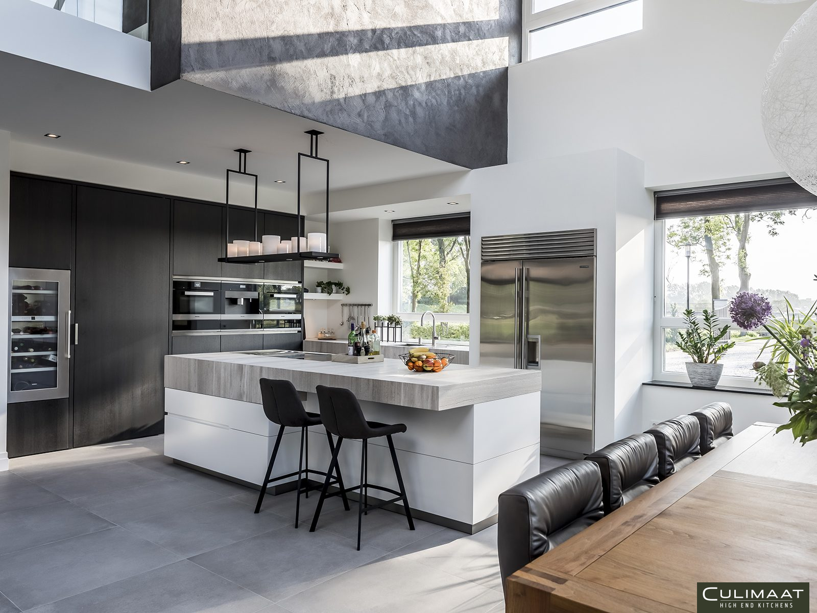 Keuken inspiratie, culimaat, U vorm, keukenopstelling, exclusieve keuken 