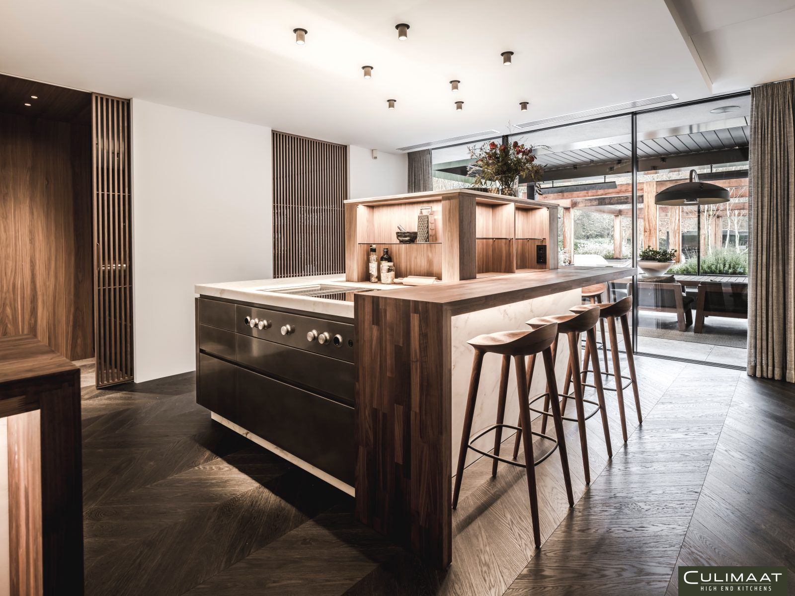 Keuken inspiratie, culimaat, U vorm, keuken indeling, luxe keuken, keuken trends, keukenopstelling, exclusieve keuken, Culimaat