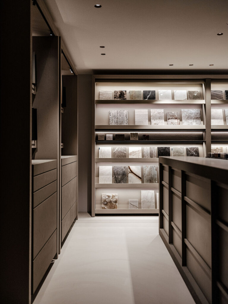Culimaat showroom, kookeiland