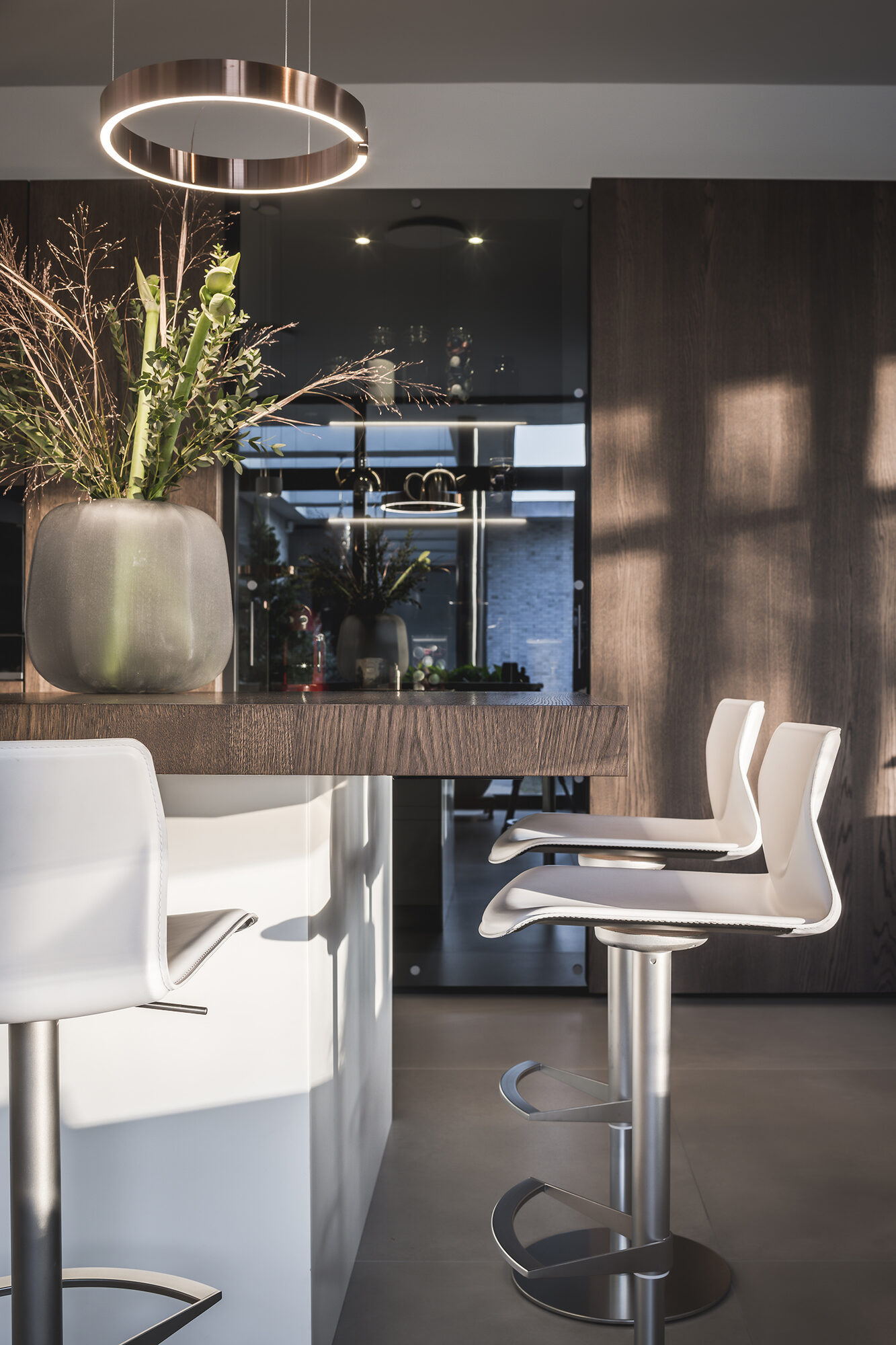 Houten keuken, Culimaat, Uniek design, moderne leefkeuken, stijlvolle keuken