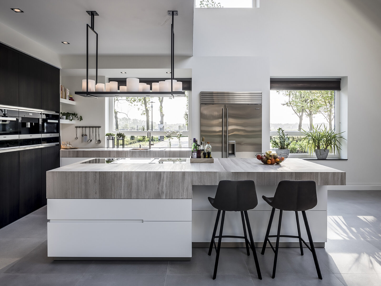 Keuken inspiratie, culimaat, U vorm, keuken indeling, luxe keuken, keuken trends, keukenopstelling, exclusieve keuken, Culimaat