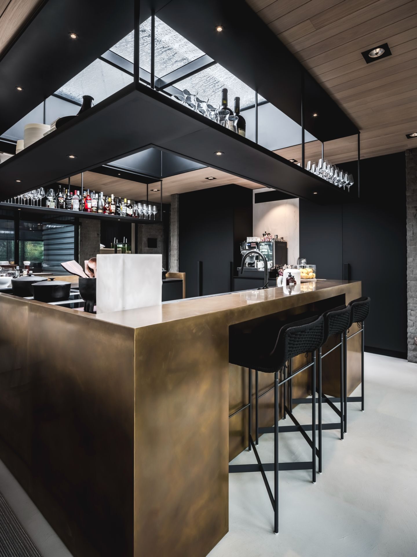 Design keuken, kookeiland, exclusieve keuken, luxe keuken, zwarte keuken, Culimaat
